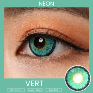 Lentilles Magister Neon Vert – 6 mois