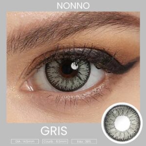 Lentilles Freshgo NoNNo Gris – 1 an