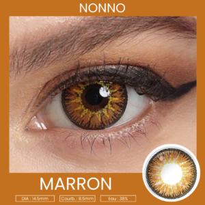 Lentilles Freshgo NoNNo Marron – 1 an