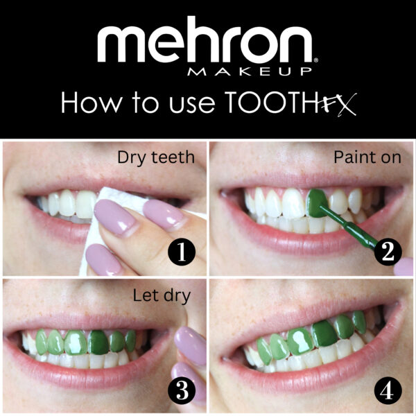 Peinture pour dents Tooth FX Vert – Image 4